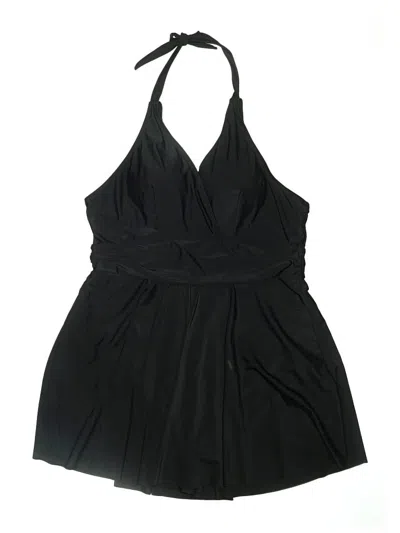 Pre-owned Bloomchic Swimsuit Cover Up In Black