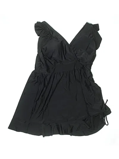 Pre-owned Bloomchic Swimsuit Cover Up In Black