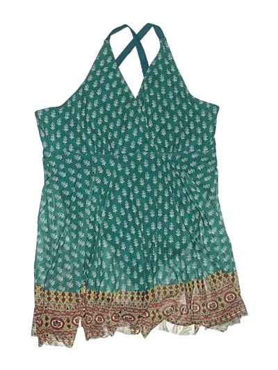Pre-owned Bloomchic Swimsuit Cover Up In Green