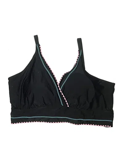 Pre-owned Bloomchic Swimsuit Top Black Swimwear