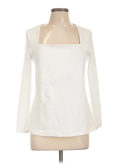 Pre-owned Bloomchic Tank Top Ivory Halter Neckline Tops