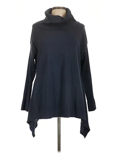 Pre-owned Bloomchic Turtleneck Sweater In Black