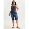 Bloomchic Pull-on Stretchy Denim Shorts