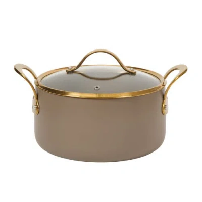 Bloomhouse 6 Quart Heavy Duty Aluminum Premium Pfa Free Ceramic Nonstick Dutch Oven Pot With Lid