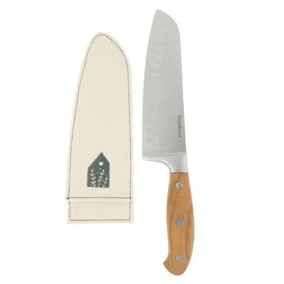 Bloomhouse 7'' Santoku Knife In Wood