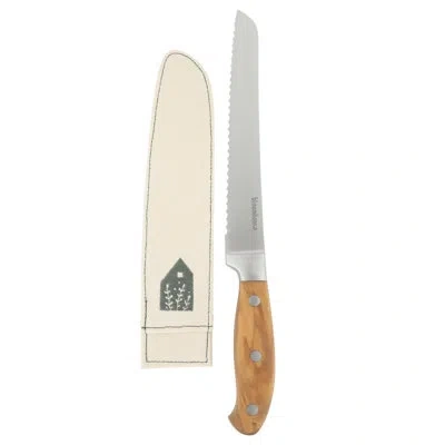 Bloomhouse 8'' Bread Knife In Wood