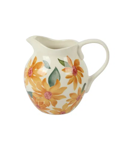 Bloomhouse Decorated Pitcher 2.6qt In White