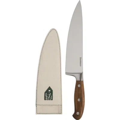 Bloomhouse German Steel Chef Knife In Silver