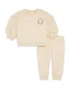 Bloomie's Baby Girls' Happy Top & Pants Set - Baby In Cream