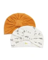 Bloomie's Baby Girls' Knit Hats, 2 Pack - Baby In Camel