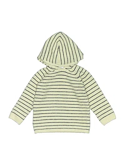 Pre-owned Bloomie's Baby Kids' Pullover Sweater In White