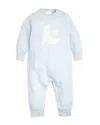 Bloomie's Baby Unisex Cashmere Moon And Stars Coverall, Baby - Exclusive In Blue