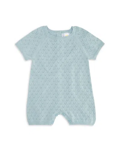 Bloomie's Baby Unisex Pointelle Sweater Romper, Baby - Exclusive In Blue