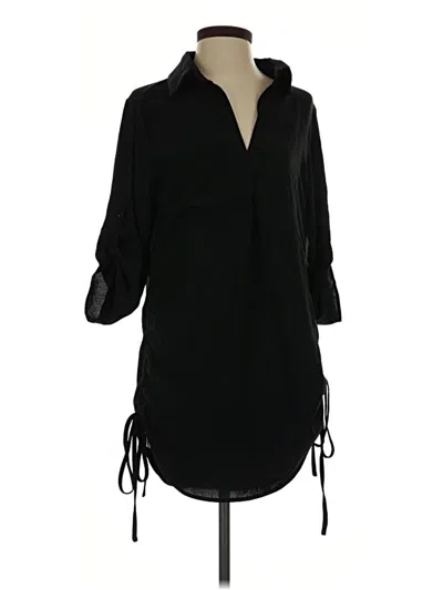 Pre-owned Blooming Jelly 3/4 Sleeve Blouse In Black
