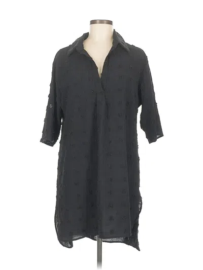 Pre-owned Blooming Jelly 3/4 Sleeve Blouse In Gray