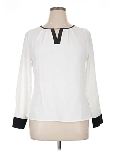 Pre-owned Blooming Jelly 3/4 Sleeve Blouse In Ivory