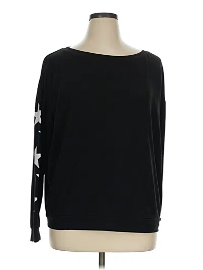 Pre-owned Blooming Jelly 3/4 Sleeve T-shirt In Black