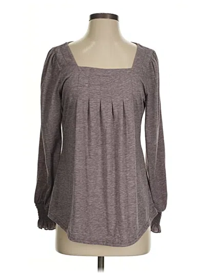 Pre-owned Blooming Jelly 3/4 Sleeve T-shirt In Gray