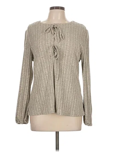 Pre-owned Blooming Jelly Cardigan Sweater In Gray