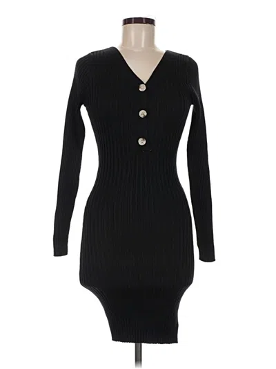 Pre-owned Blooming Jelly Casual Dress In Black
