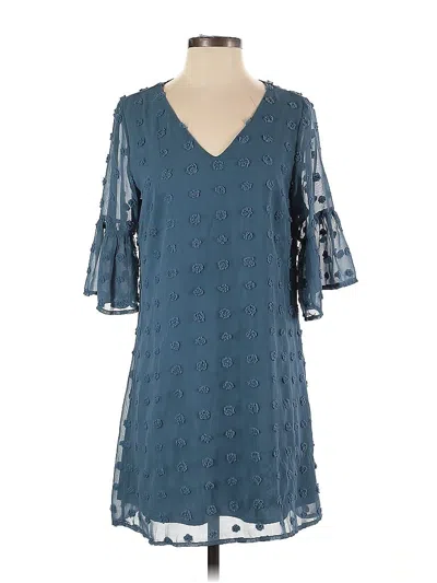 Pre-owned Blooming Jelly Casual Dress In Blue