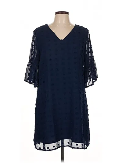 Pre-owned Blooming Jelly Casual Dress In Blue