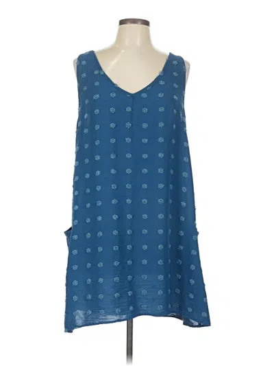 Pre-owned Blooming Jelly Casual Dress In Blue