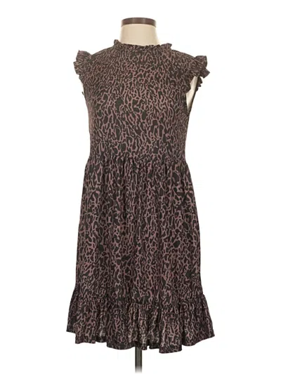 Pre-owned Blooming Jelly Casual Dress In Brown