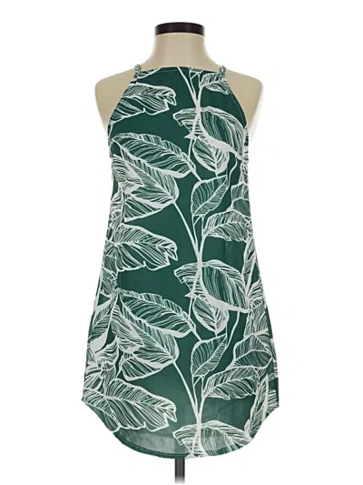 Pre-owned Blooming Jelly Casual Dress In Green