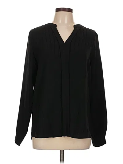 Pre-owned Blooming Jelly Long Sleeve Blouse In Black