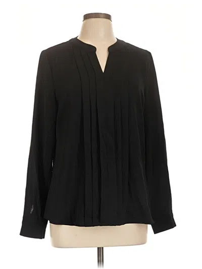 Pre-owned Blooming Jelly Long Sleeve Blouse In Black