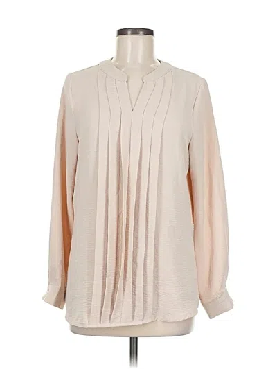 Pre-owned Blooming Jelly Long Sleeve Blouse In Brown