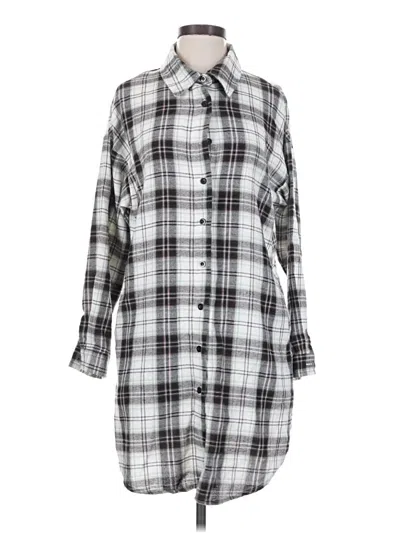 Pre-owned Blooming Jelly Long Sleeve Blouse In Gray
