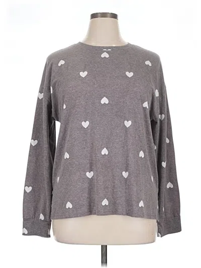 Pre-owned Blooming Jelly Long Sleeve T-shirt In Gray