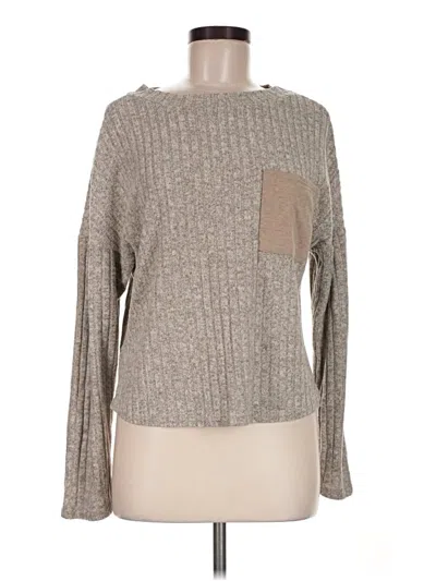 Pre-owned Blooming Jelly Long Sleeve T-shirt In Gray