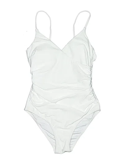 Pre-owned Blooming Jelly One Piece Swimsuit In Ivory