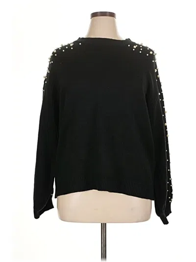 Pre-owned Blooming Jelly Pullover Sweater In Black