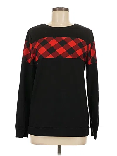 Pre-owned Blooming Jelly Pullover Sweater In Black