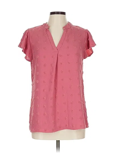Pre-owned Blooming Jelly Short Sleeve T-shirt In Pink