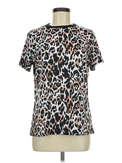 Pre-owned Blooming Jelly Short Sleeve T-shirt In Brown