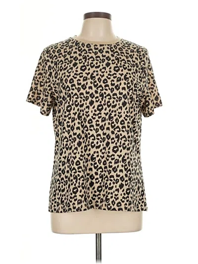 Pre-owned Blooming Jelly Short Sleeve T-shirt In Brown