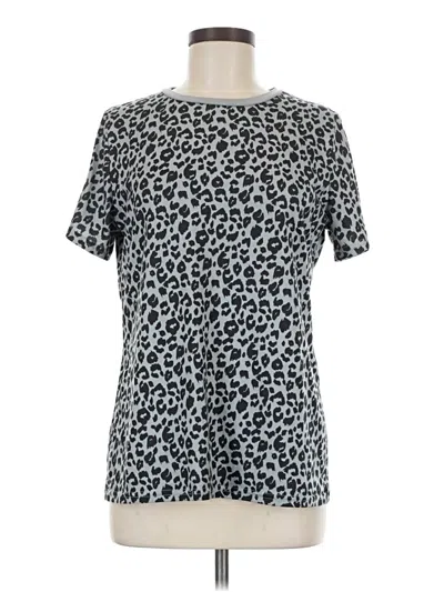 Pre-owned Blooming Jelly Short Sleeve T-shirt In Silver