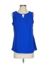 Blooming Jelly Sleeveless Blouse In Blue