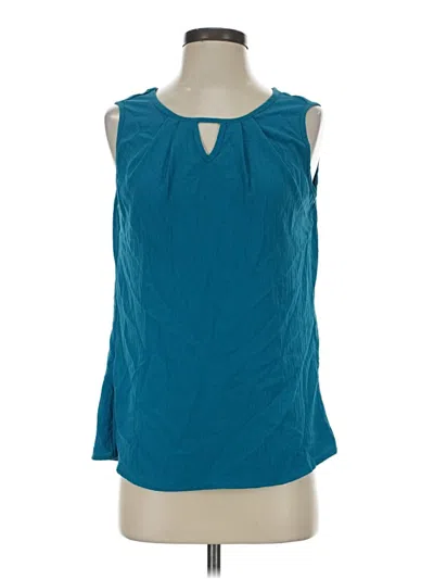 Pre-owned Blooming Jelly Sleeveless Blouse In Blue