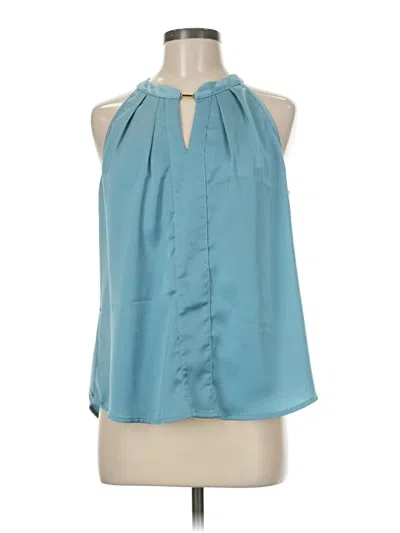 Pre-owned Blooming Jelly Sleeveless Blouse In Blue