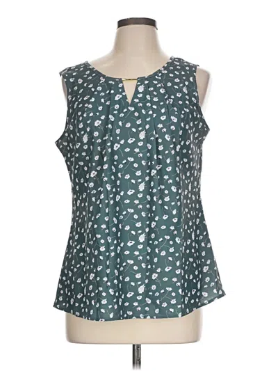 Pre-owned Blooming Jelly Sleeveless Blouse In Blue