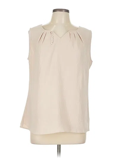 Pre-owned Blooming Jelly Sleeveless Blouse In Brown