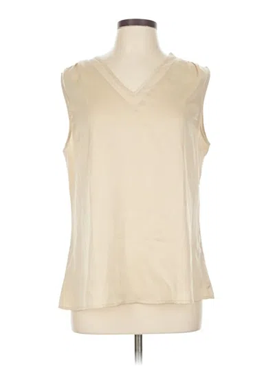 Pre-owned Blooming Jelly Sleeveless Blouse In Ivory