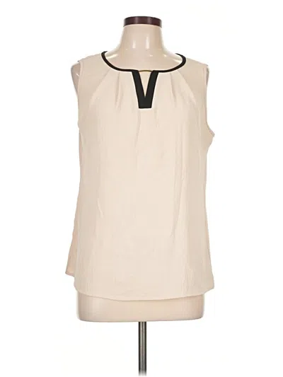 Pre-owned Blooming Jelly Sleeveless Blouse In Ivory