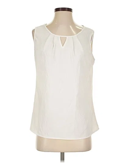 Pre-owned Blooming Jelly Sleeveless T-shirt In Ivory